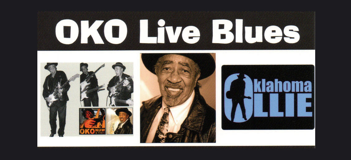 Oklahoma Ollie Official Portrait Portrait of blues musician Oklahoma Ollie